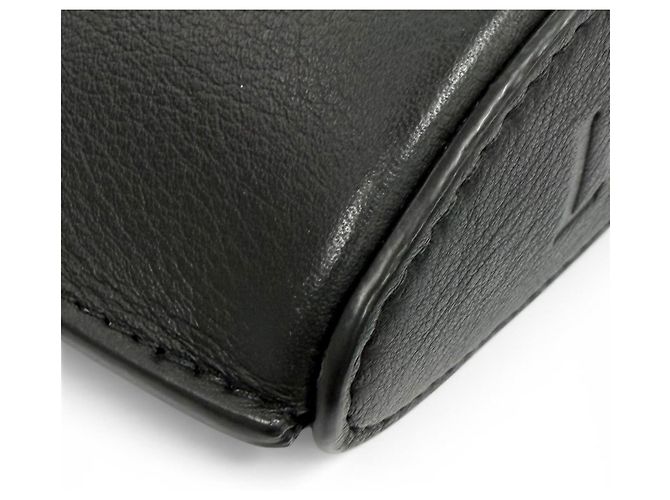 Borsa a Spalla Loewe Classic Calfskin Dice Pocket Anagram Nero - vista 8
