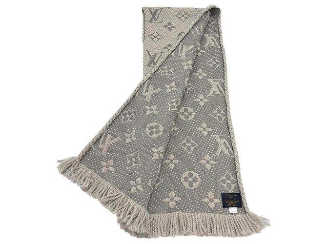 Stola in misto lana e seta Logomania Louis Vuitton - vista 3