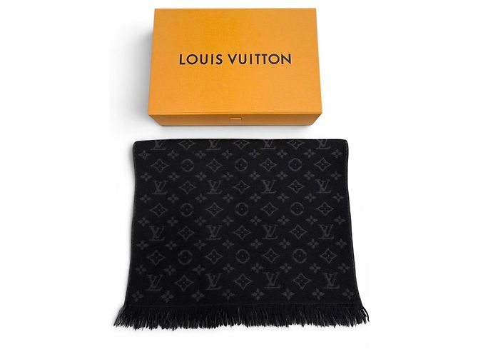 Stola in lana classica Louis Vuitton Nero - vista 2