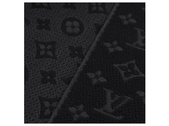 Stola in lana classica Louis Vuitton Nero - vista 5