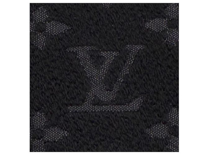Stola in lana classica Louis Vuitton Nero - vista 6