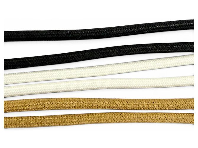 Hermès Sash Gürtel Schwarz Braun Weiß - Ansicht 6