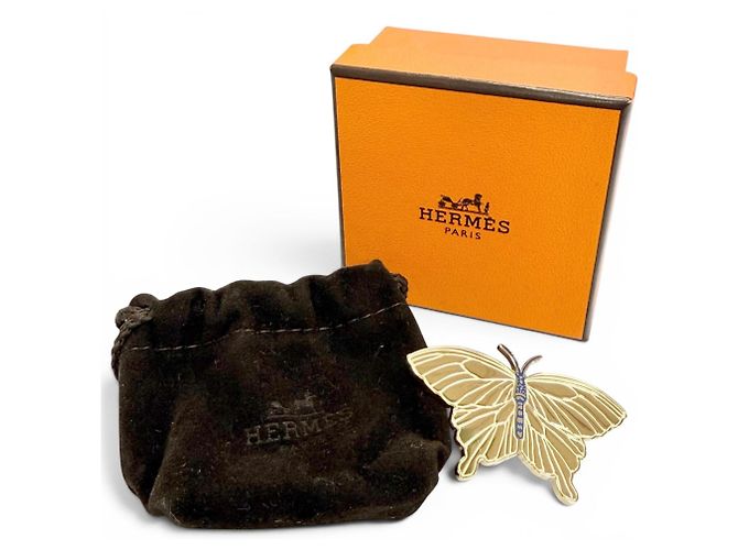 Ring Hermès Anello per foulard Papillon HERMES - vista 2