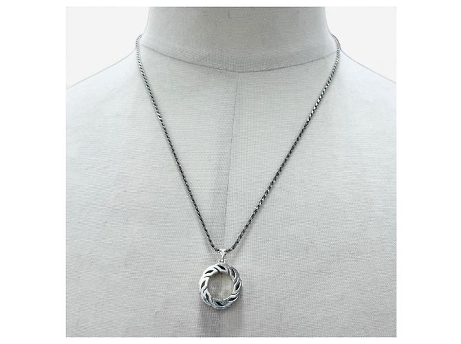 Collana Bottega Veneta 708319 Tide Silver Argento - vista 2