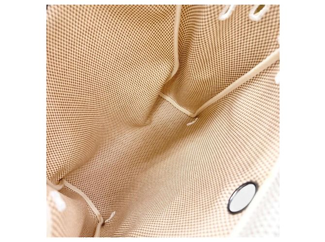 Hermès Hermes Herbag Ad PM Lederrucksack Beige - Ansicht 10