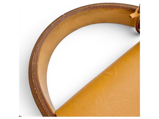 Hermès Hermes Herbag Ad PM Lederrucksack Beige - Ansicht 11