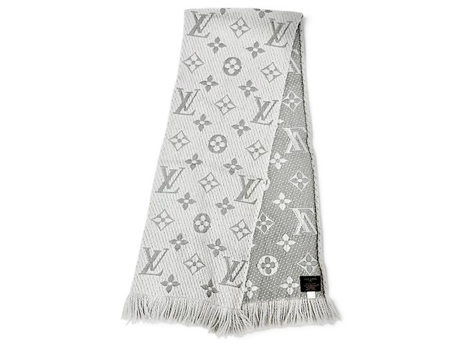 Stola in lana e seta Logomania Louis Vuitton M74742 - vista 3