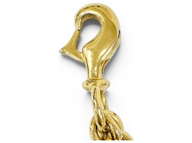 Gucci Vintage Interlocking G Gürtel mit Kette Golden - Ansicht 6