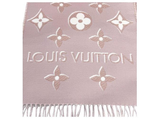 Estola Louis Vuitton Essential Shine en mezcla de lana y seda - vista 7