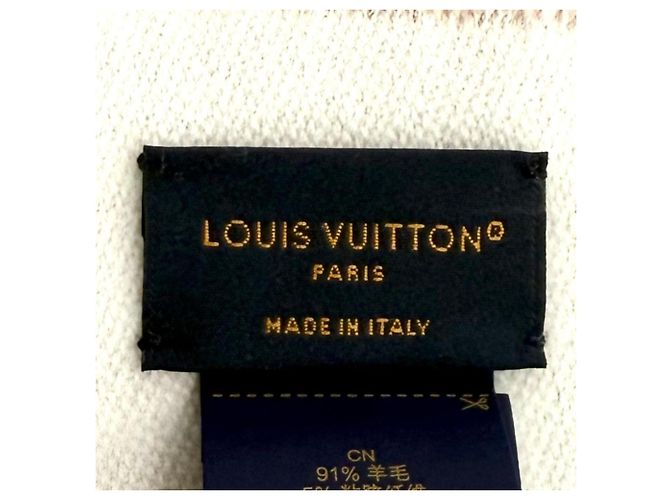 Estola Louis Vuitton Essential Shine en mezcla de lana y seda - vista 8