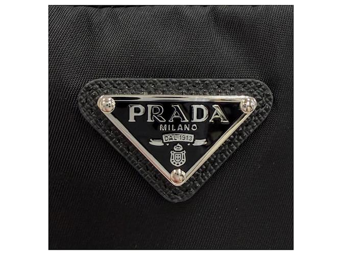 Pochette Prada Micro Re-Nylon Nero - vista 7