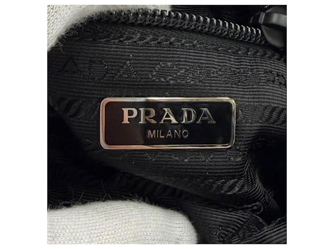 Pochette Prada Micro Re-Nylon Nero - vista 8