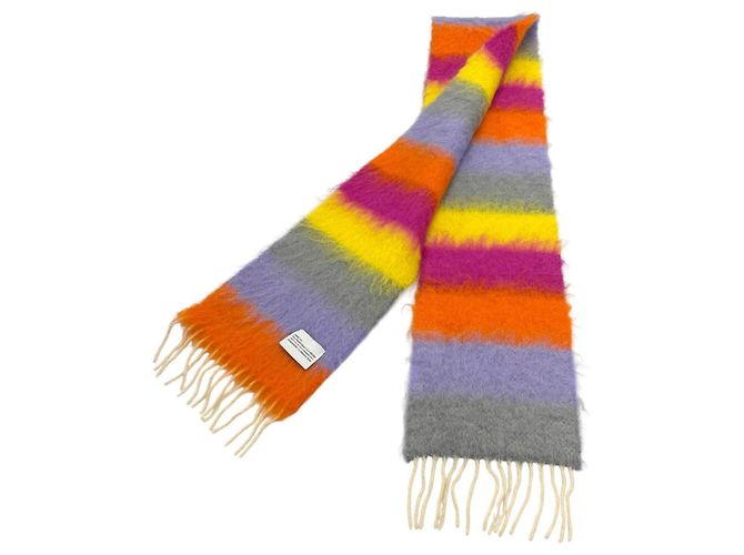 Stola in misto lana e mohair Loewe Multicolore - vista 3