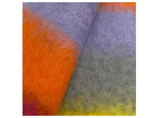 Stola in misto lana e mohair Loewe Multicolore - vista 6