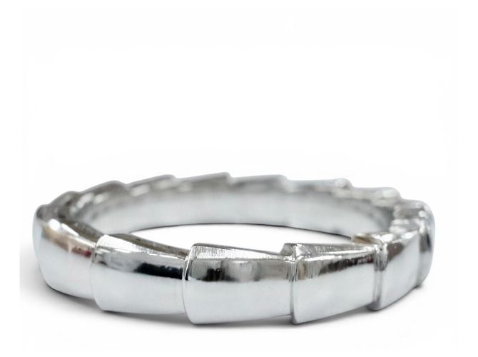 Bulgari Bvlgari Serpenti Viper Ring aus Weißgold Golden - Ansicht 5