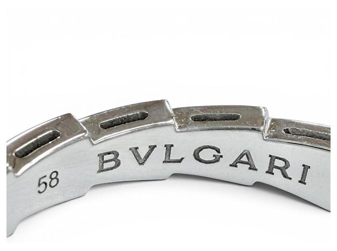 Bulgari Bvlgari Serpenti Viper Ring aus Weißgold Golden - Ansicht 7