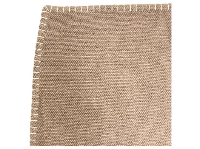 Hermès Hermes Yak Avalon H Logo Gradient Decke Braun Beige - Ansicht 4