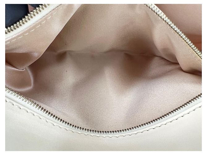 Borsa a mano Valentino in tela beige - vista 9