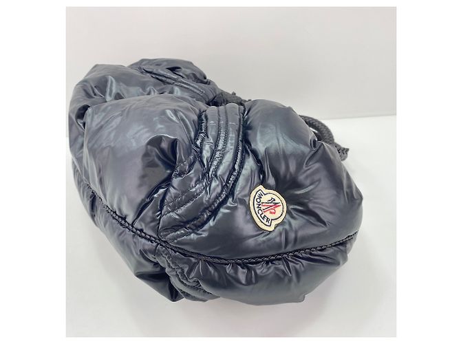 Borsa Fendi x Moncler Spybag Zucca Nero - vista 7