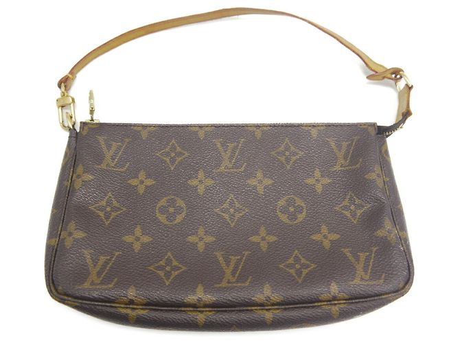 Pochette Louis Vuitton Pochette Accessoires Marrone - vista 2