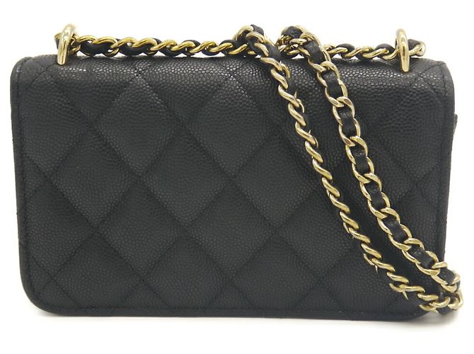 Timeless Bolso de hombro Chanel Matelassé Chain Clutch Negro - vista 2