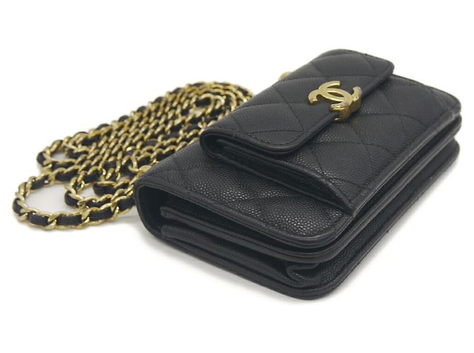 Timeless Bolso de hombro Chanel Matelassé Chain Clutch Negro - vista 5