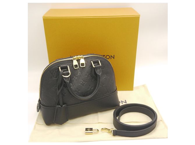 Borsa Louis Vuitton Neo Alma BB Nero - vista 11