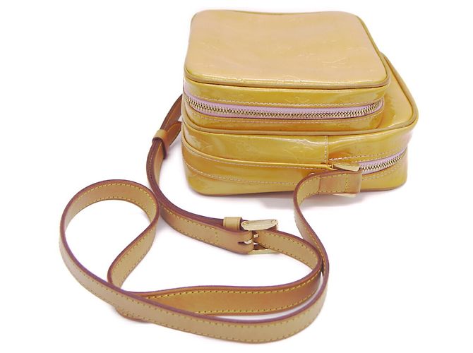 Borsa a tracolla Louis Vuitton Monogram Vernis Worcester Rosa - vista 4