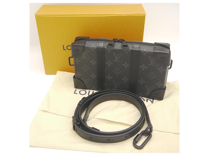 Louis Vuitton Soft Trunk Wallet Monogram Eclipse Schultertasche Schwarz - Ansicht 10