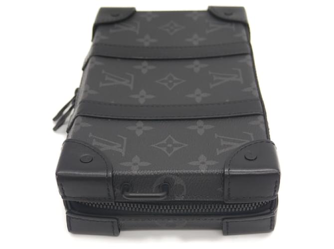 Louis Vuitton Soft Trunk Wallet Monogram Eclipse Schultertasche Schwarz - Ansicht 5