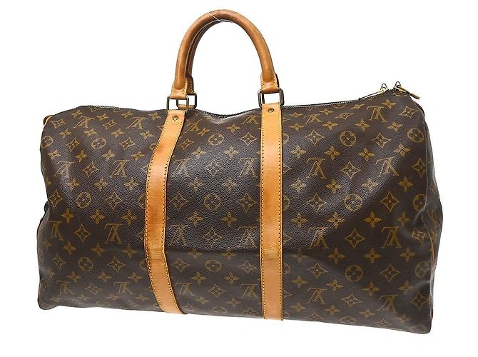 Louis Vuitton Keepall Monogram 50 Marrone - vista 2