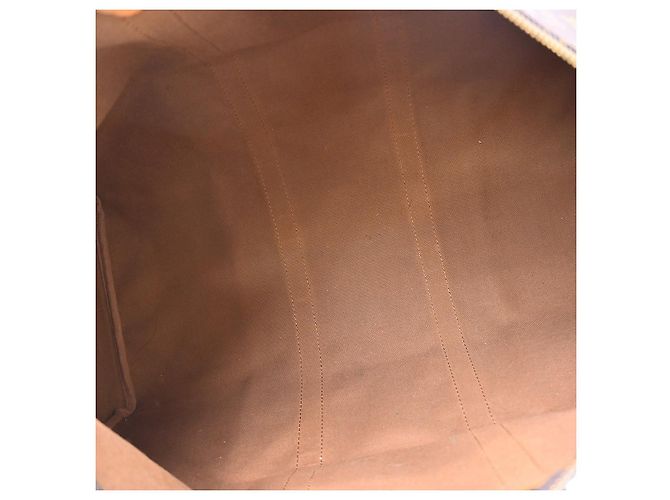 Louis Vuitton Keepall Monogram 50 Marrone - vista 3