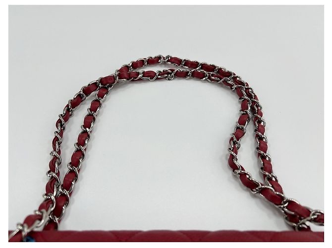 Borsa a Spalla Chanel French Riviera Rosso - vista 10