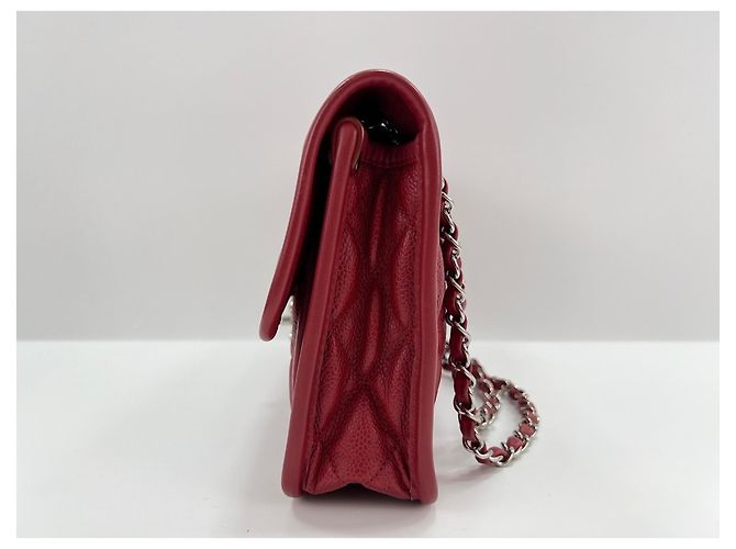 Borsa a Spalla Chanel French Riviera Rosso - vista 4