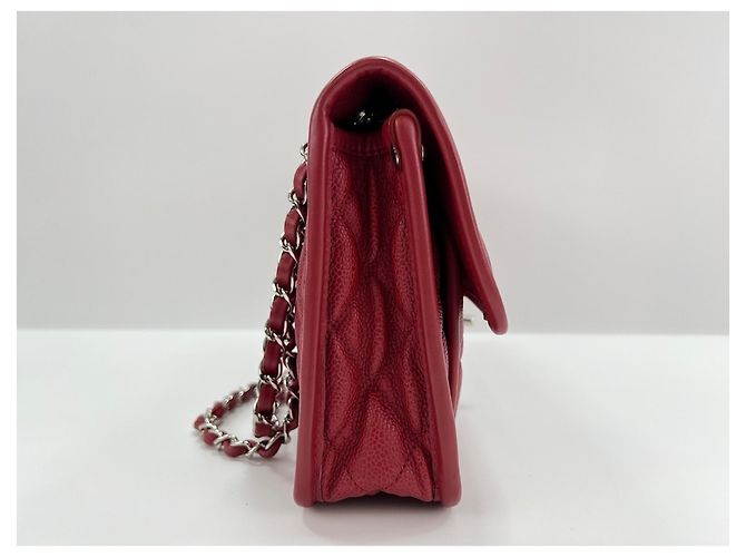 Borsa a Spalla Chanel French Riviera Rosso - vista 5