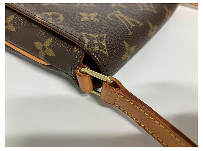 Borsa a Spalla Louis Vuitton Musette Salsa Marrone - vista 4