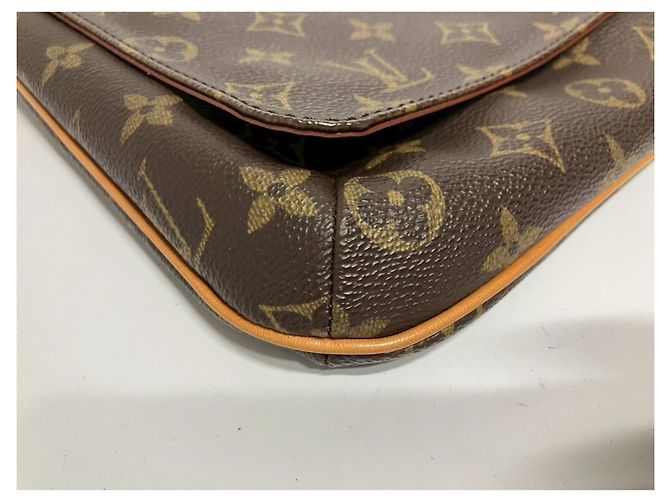 Borsa a Spalla Louis Vuitton Musette Salsa Marrone - vista 5