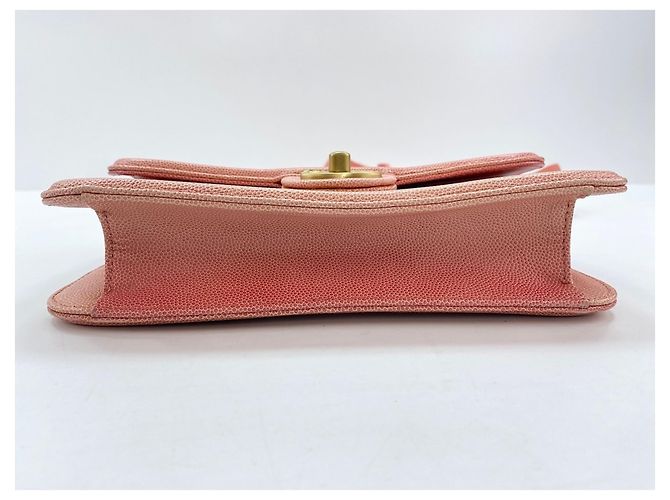 Borsa a tracolla Chanel Matelassé rosa - vista 7