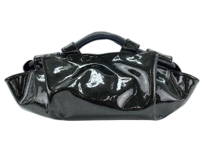 Borsa Loewe Nappa Aire in verde smalto - vista 2