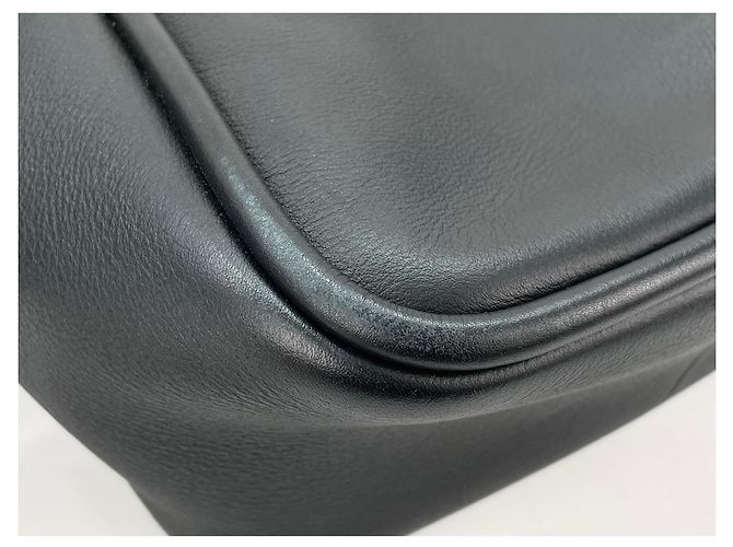 Borsa Tote in pelle nera Prada Nero - vista 10