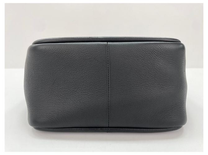 Borsa Tote in pelle nera Prada Nero - vista 8