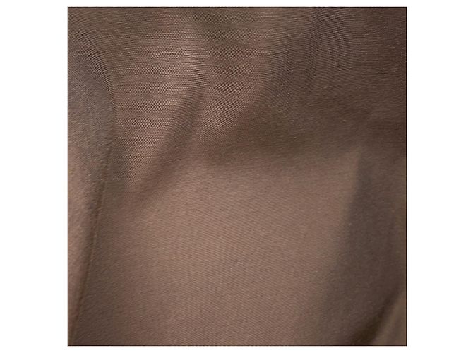Borsa a tracolla Gucci in nylon marrone - vista 7