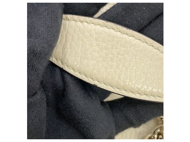Gucci Interlocking G Soho Chain Leder Tote Bag Roh - Ansicht 11