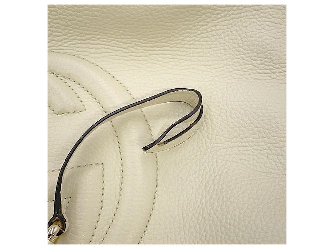 Gucci Interlocking G Soho Chain Leder Tote Bag Roh - Ansicht 14