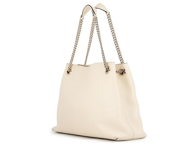 Gucci Interlocking G Soho Chain Leder Tote Bag Roh - Ansicht 2
