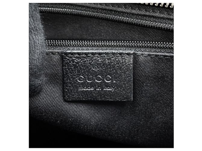 Borsa Tote Gucci in tela GG nera Nero - vista 16