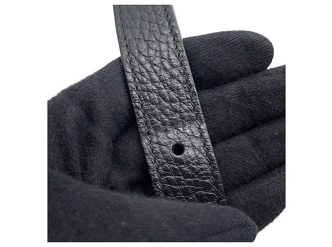 Borsa a tracolla in nylon nero Gucci - vista 11