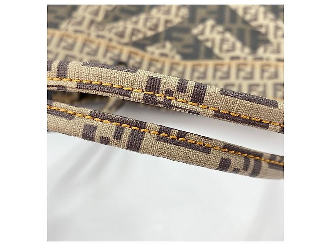 Fendi Zucca Zucchino Tote Bag Braun - Ansicht 10