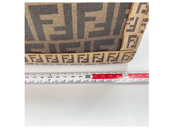 Fendi Zucca Zucchino Tote Bag Braun - Ansicht 4