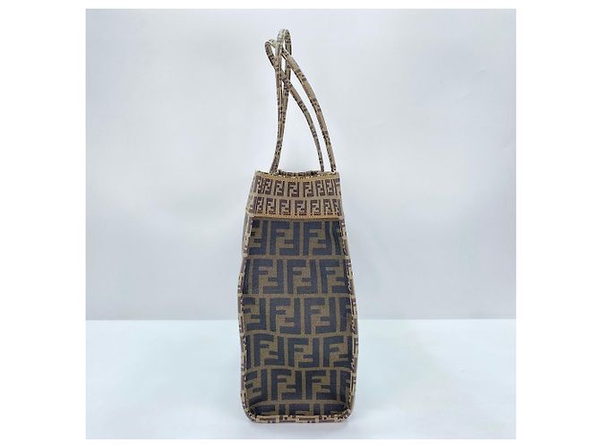 Fendi Zucca Zucchino Tote Bag Braun - Ansicht 6